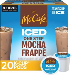 McCafe - Iced One Step Mocha Frappe K Cup Pods 20ct - Front_Zoom