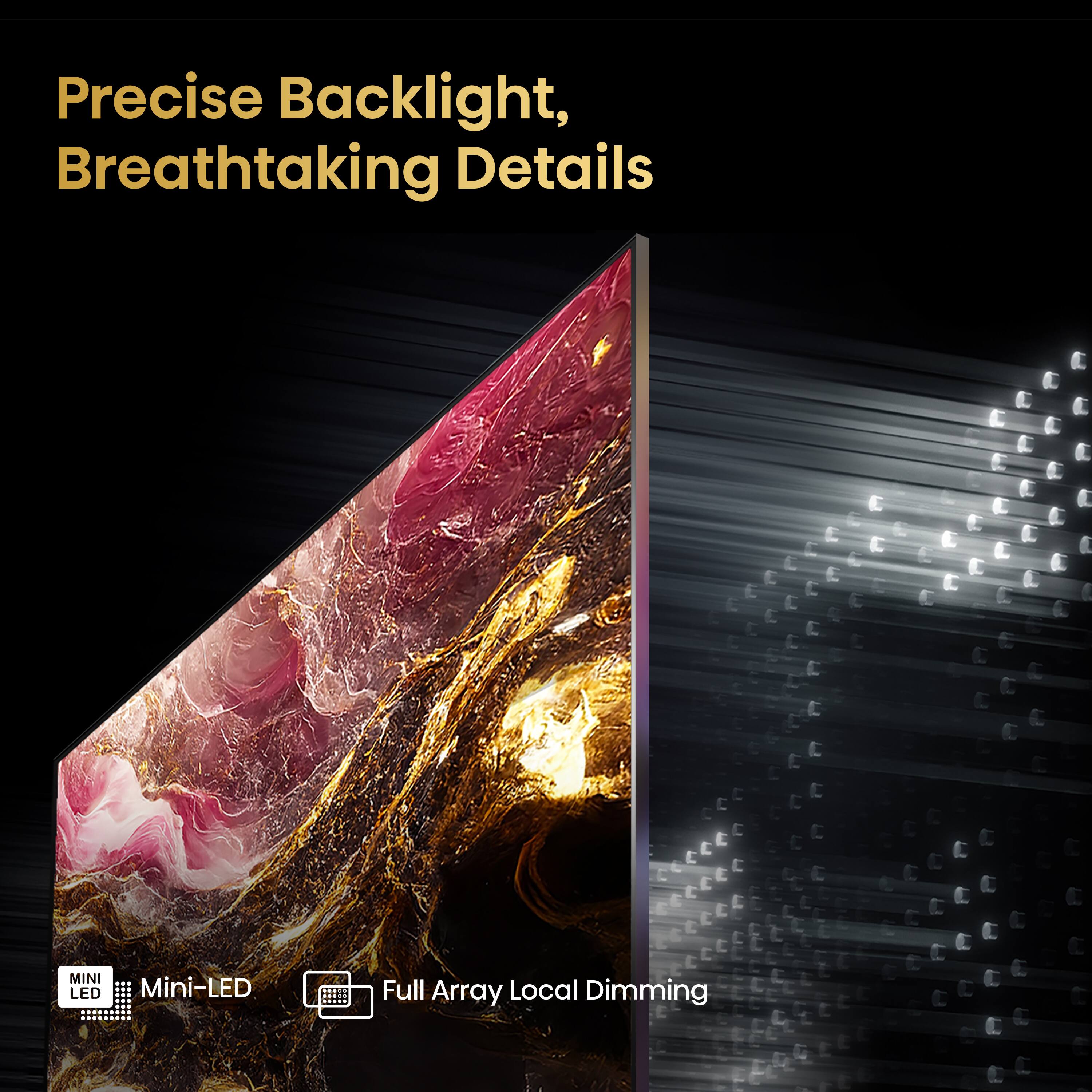 Alt View 13. Hisense - 65" Class U6 Series Mini-LED QLED 4K UHD Smart Google TV - Black.