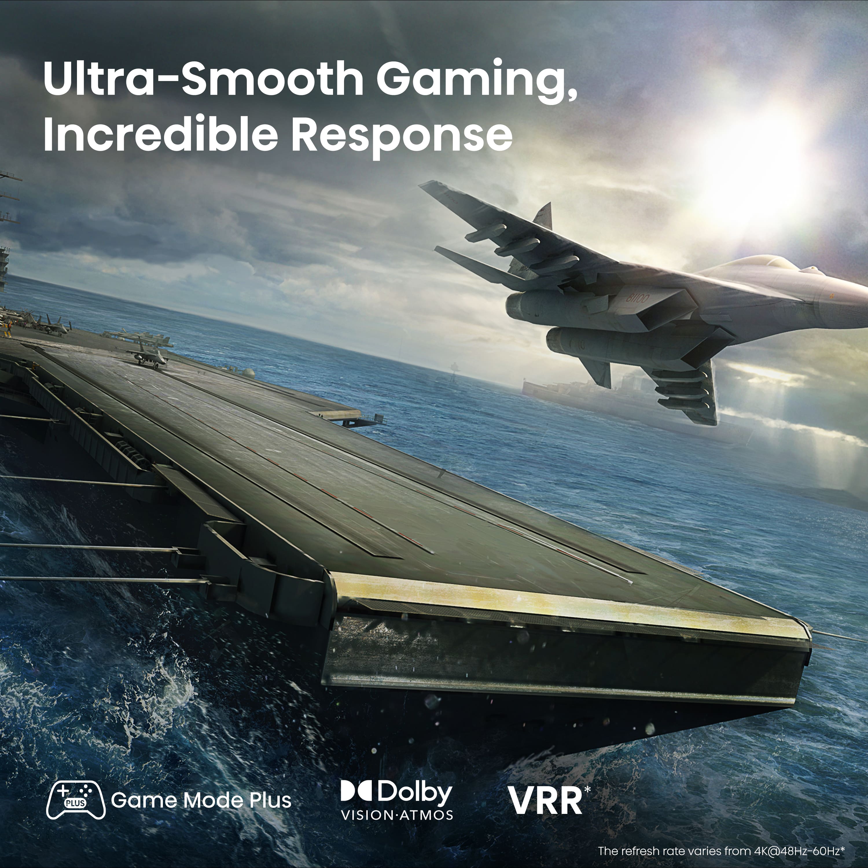 Alt View 16. Hisense - 65" Class U6 Series Mini-LED QLED 4K UHD Smart Google TV - Black.