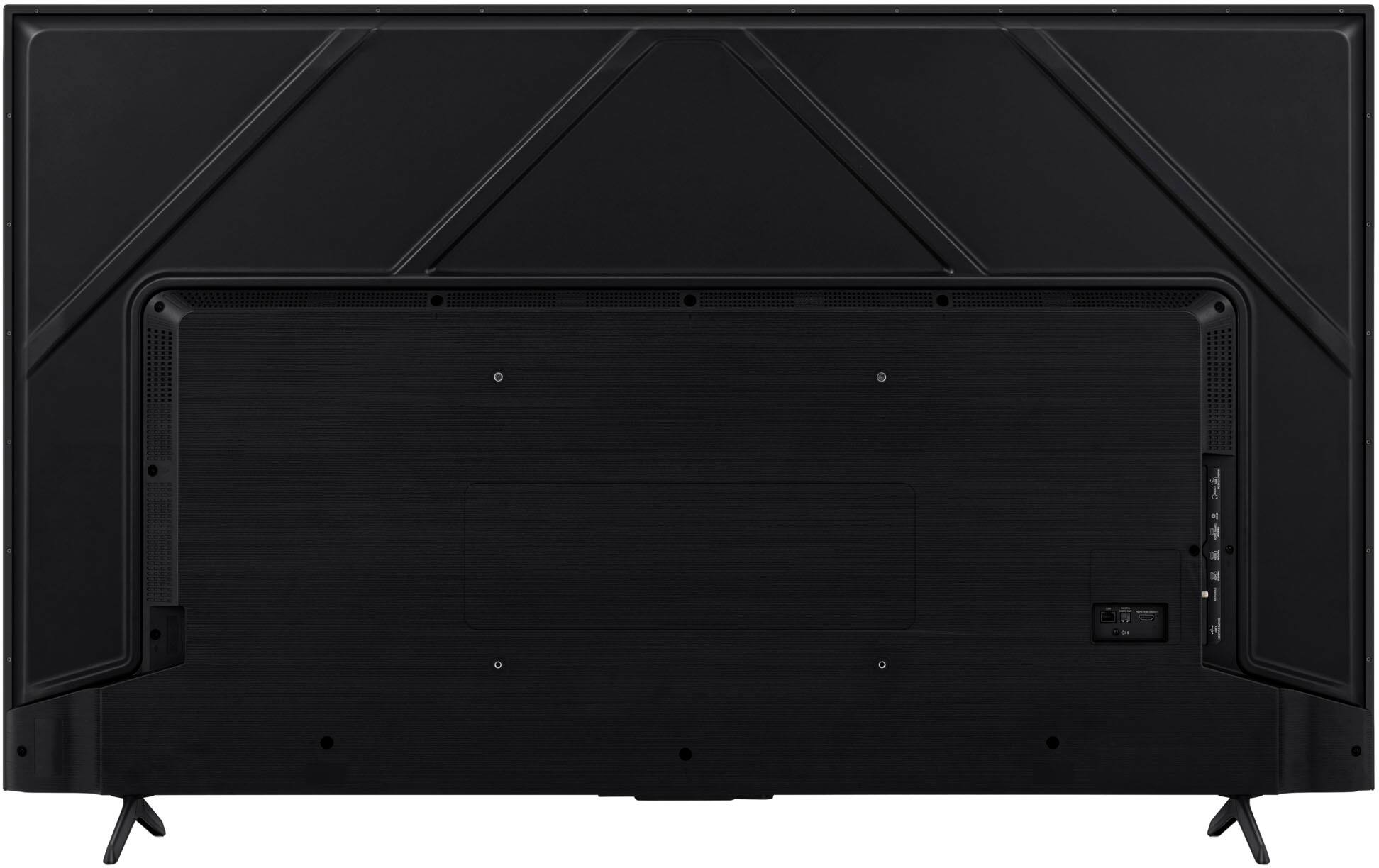 Back. Hisense - 55" Class U6 Series Mini-LED QLED 4K UHD Smart Google TV - Black.