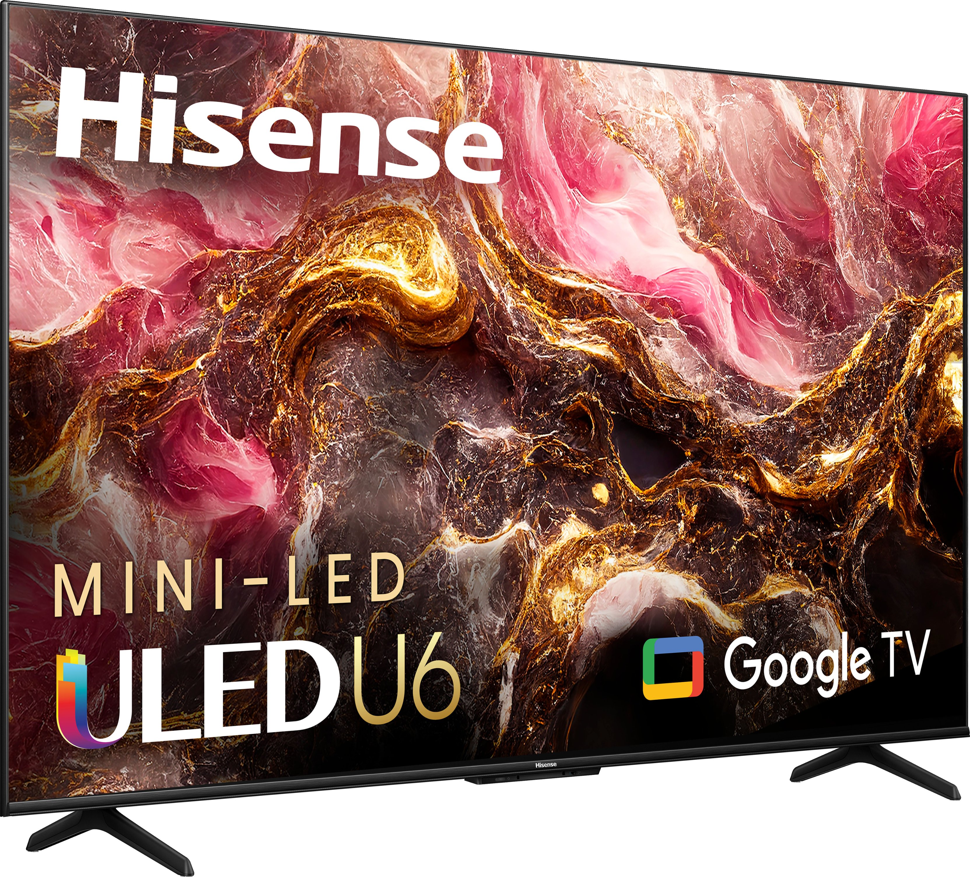  Hisense ULED 4K Premium 75U6H Quantum Dot QLED Series 75-Inch  Smart Google TV, Dolby Vision Atmos, Voice Remote, Compatible with Alexa  (2022 Model) Black