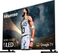 Angle. Hisense - 65" Class U7 Series Mini-LED QLED 4K UHD Smart Google TV - Black.