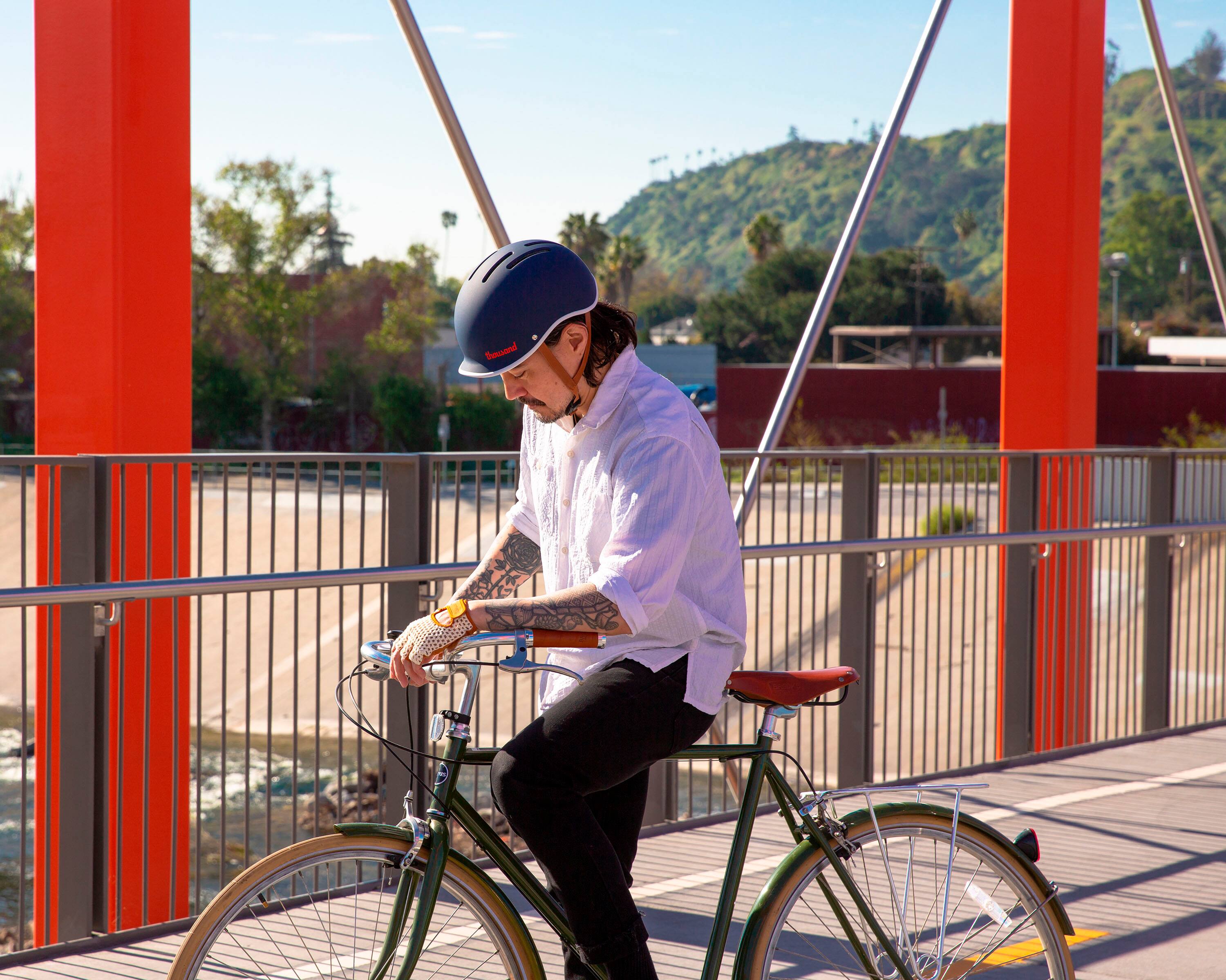 Alt View 20. Thousand - Heritage 2 Bike and Skate Helmet - Navy.
