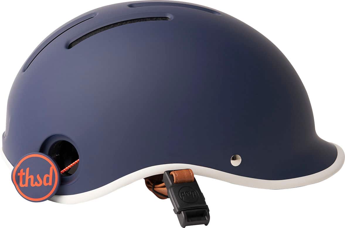 Left View: Thousand - Heritage 2 Bike and Skate Helmet - Large - Navy