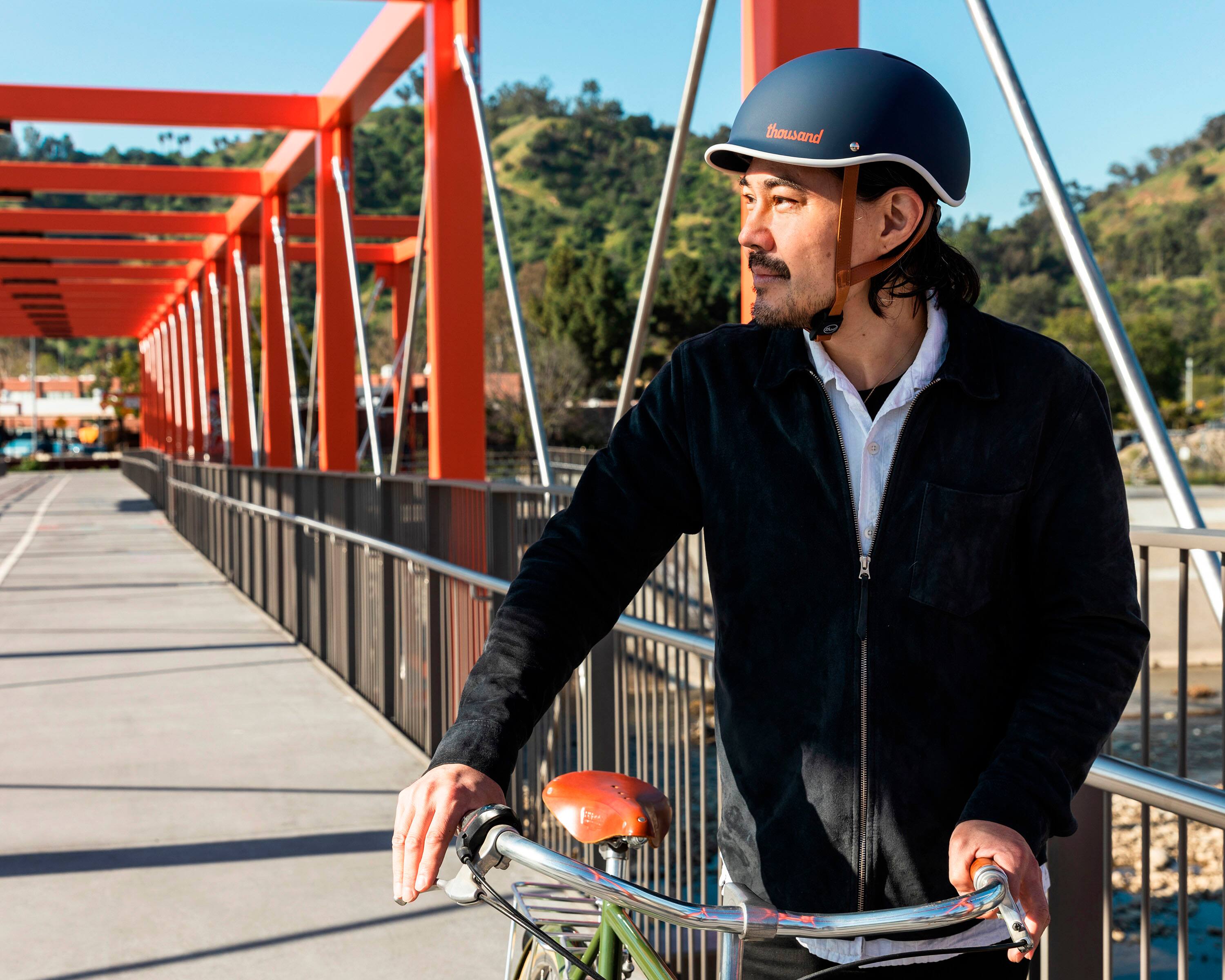 Alt View 18. Thousand - Heritage 2 Bike and Skate Helmet - Navy.