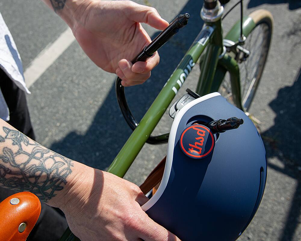 Alt View 17. Thousand - Heritage 2 Bike and Skate Helmet - Navy.