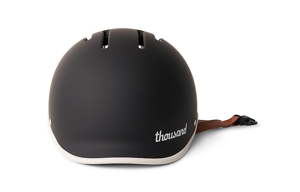 Angle. Thousand - Heritage 2 Bike and Skate Helmet - Carbon Black.