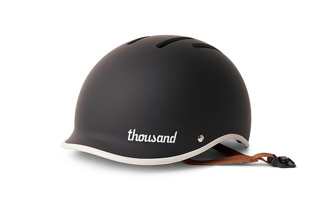 Front. Thousand - Heritage 2 Bike and Skate Helmet - Carbon Black.