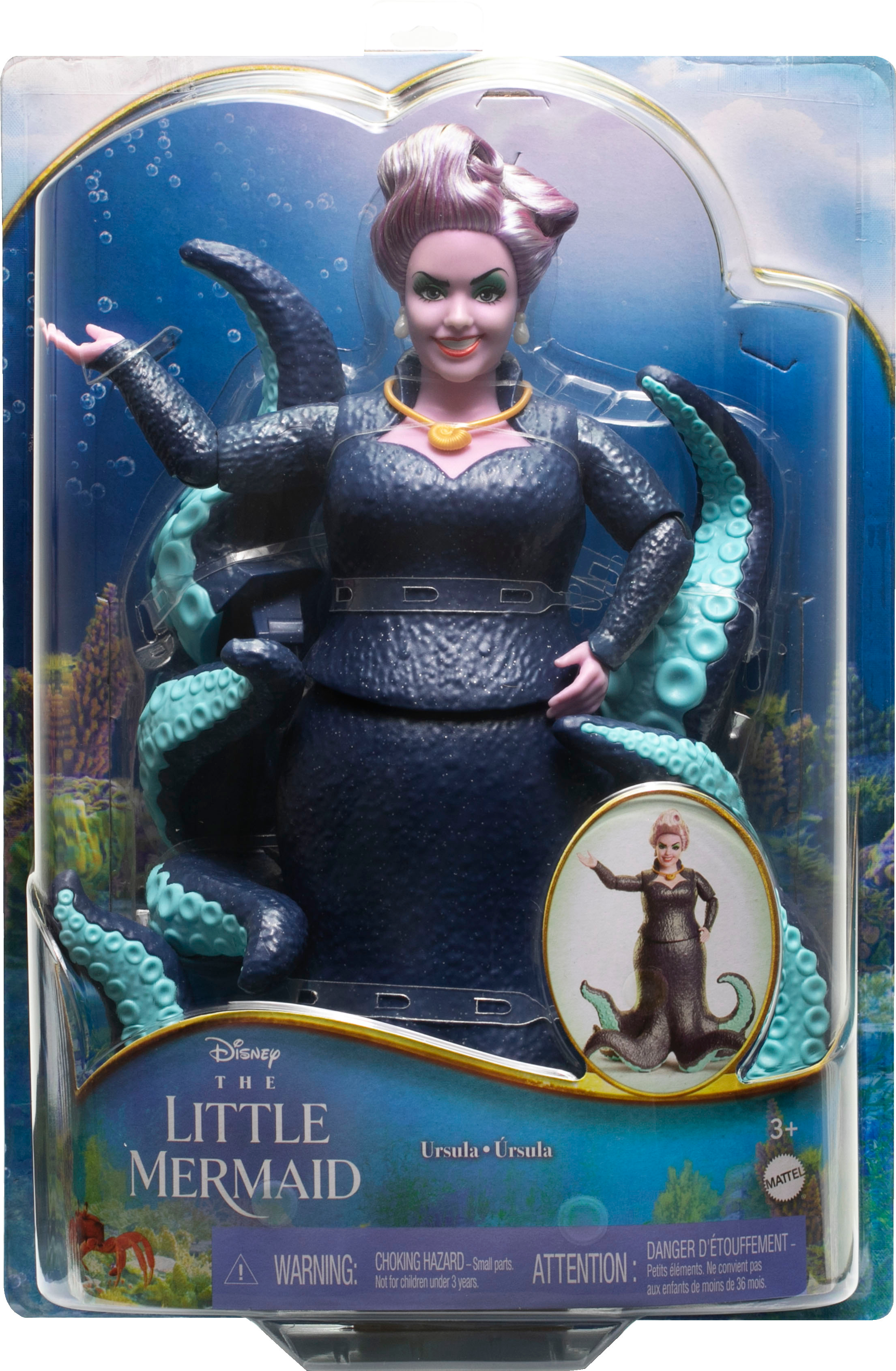 Angle View: Disney - The Little Mermaid Ursula Fashion Doll