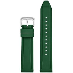 Silicone Band for Citizen CZ Smartwatch 22mm - Green - Angle_Zoom