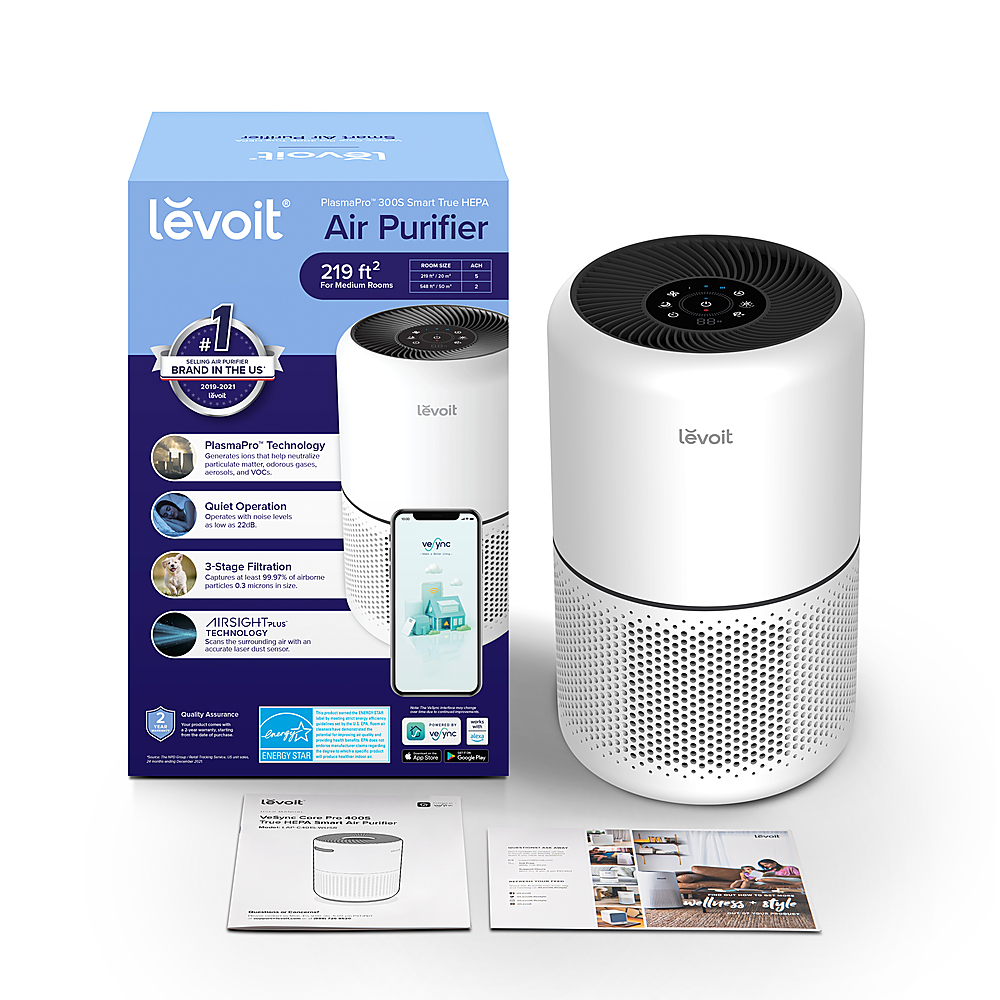 Levoit Core 300S Smart True HEPA Air Purifier - Winner Household