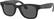 Left. Ray-Ban - RAY-BAN STORIES | WAYFARER - Matte Black/Dark Grey.
