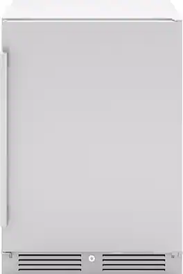 Zephyr - Presrv 24 in. 99-Can Single Zone Outdoor Refrigerator - Stainless Steel