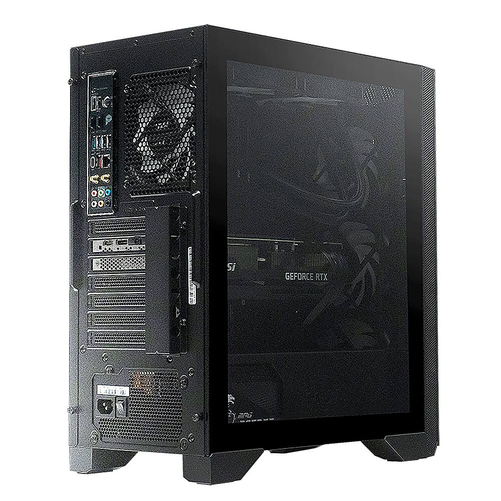 Alt View 2. MSI - Aegis RS Gaming Desktop - Intel Core i7 13700KF with 32GB Memory - NVIDIA RTX 4070 - 2TB SSD - Black.