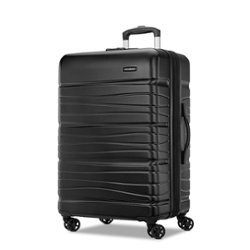 Samsonite - Evolve Se 30" Expandable Spinner Suitcase - Bass Black - Front_Zoom