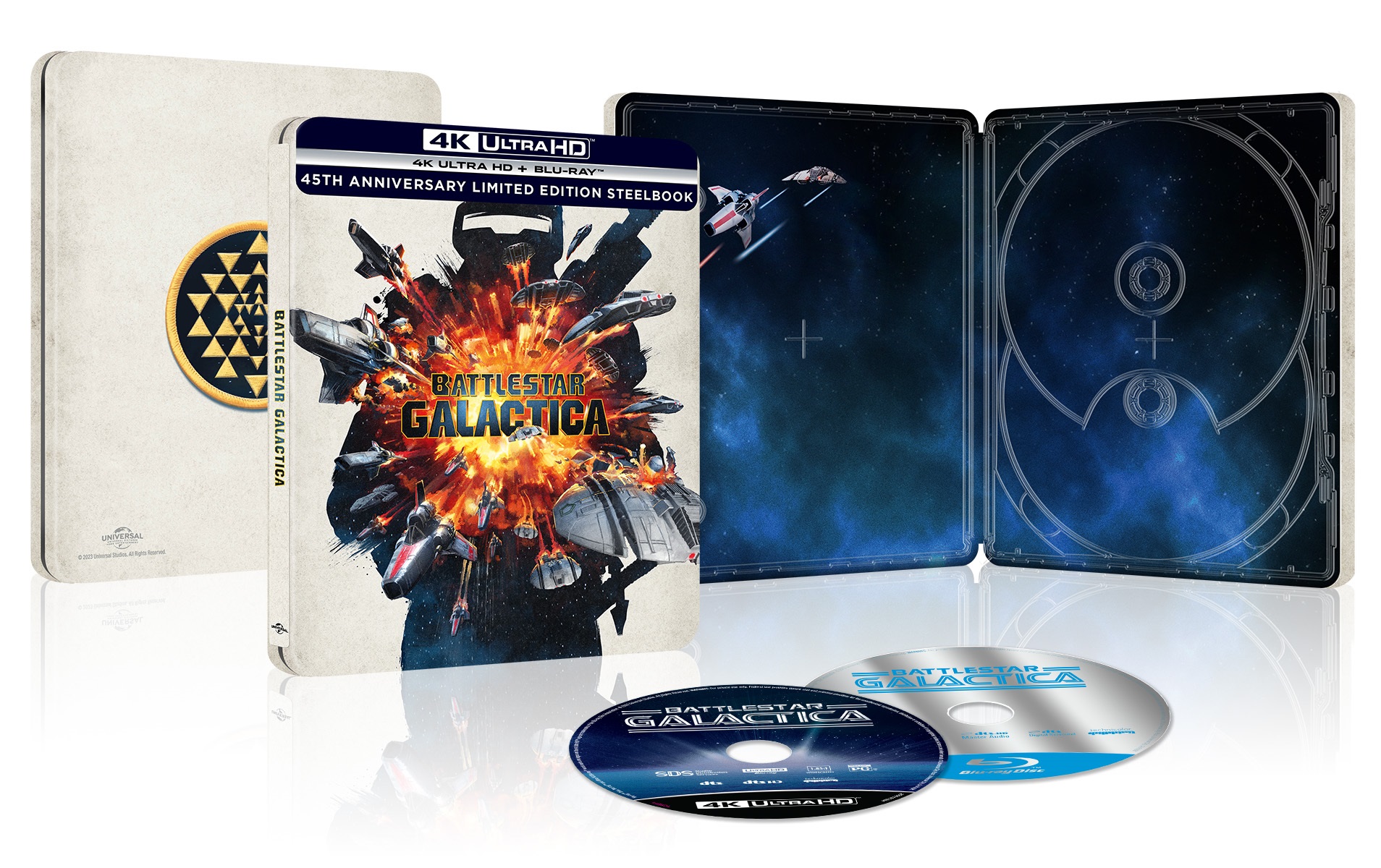  Battlestar Galactica [SteelBook] [4K Ultra HD Blu-ray/Blu-ray] [Only @ Best Buy]