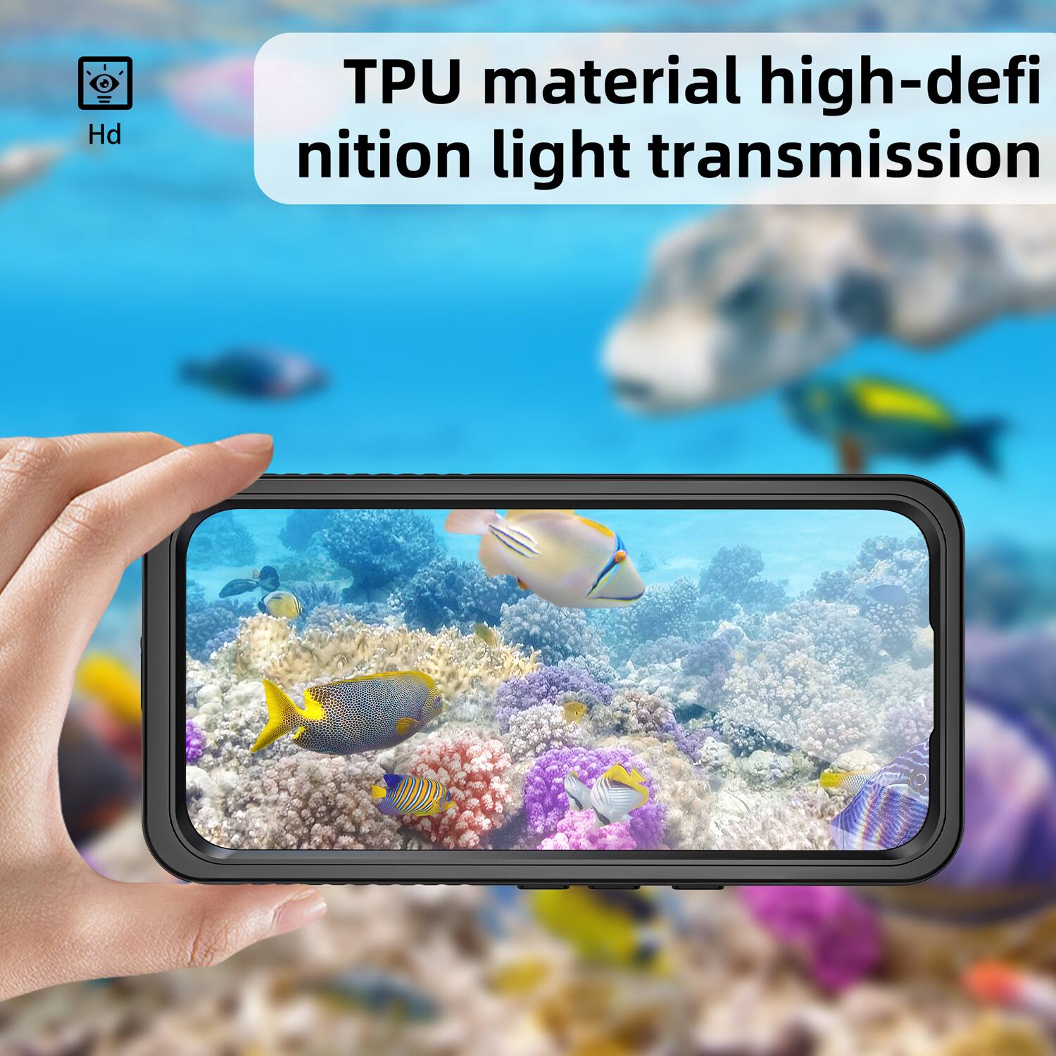 TPU material high-definition light transmission
