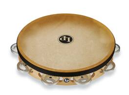 Latin Percussion - Pro 10 Single Row Tambourine, Alum.