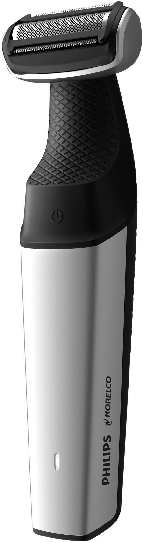 Alt View 28. Philips Norelco - Bodygroom Series 5000 for Manscaping - Silver.