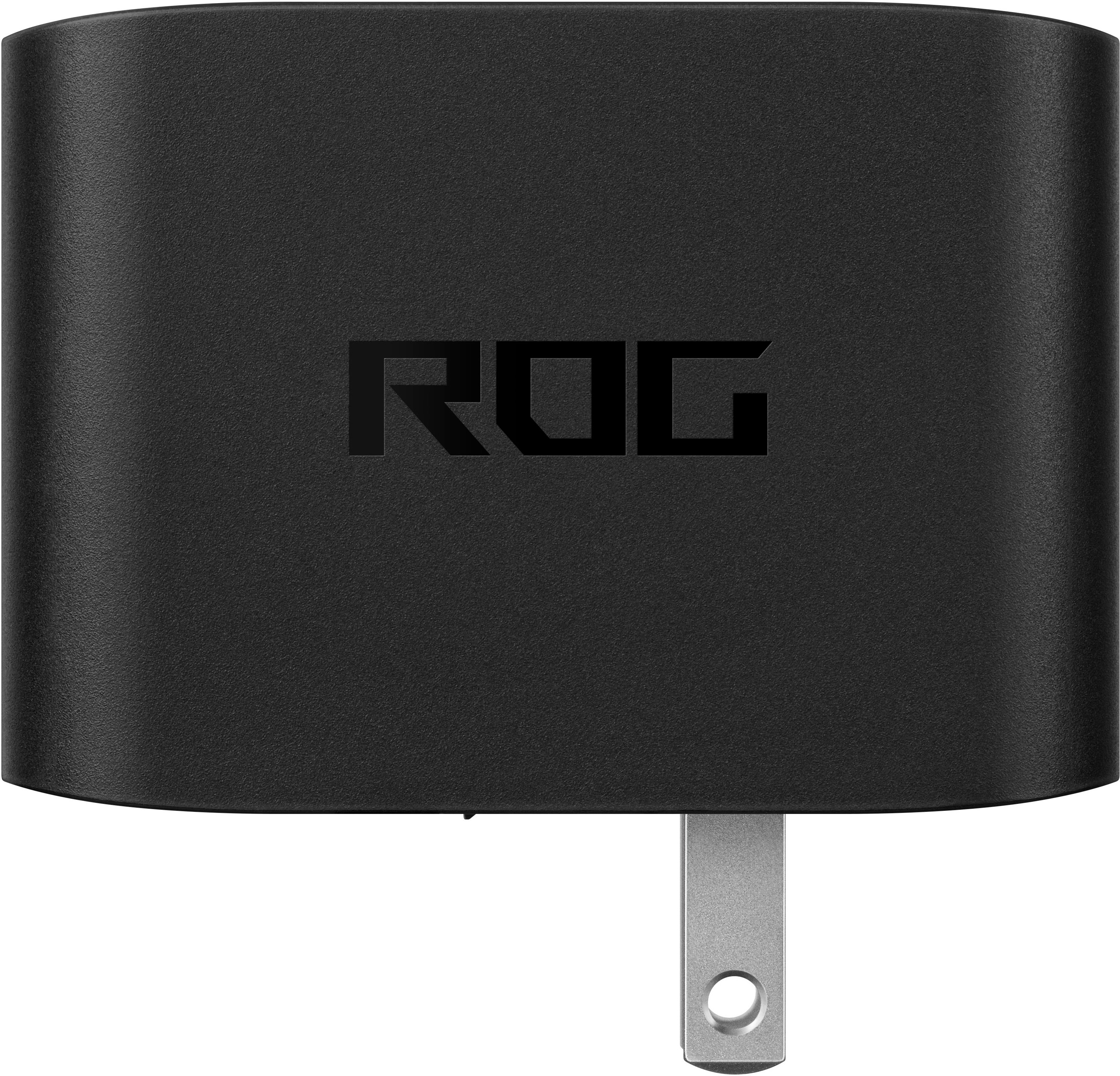 65W GaN mains charger for ROG Ally - Triple USB + USB-C cable 1