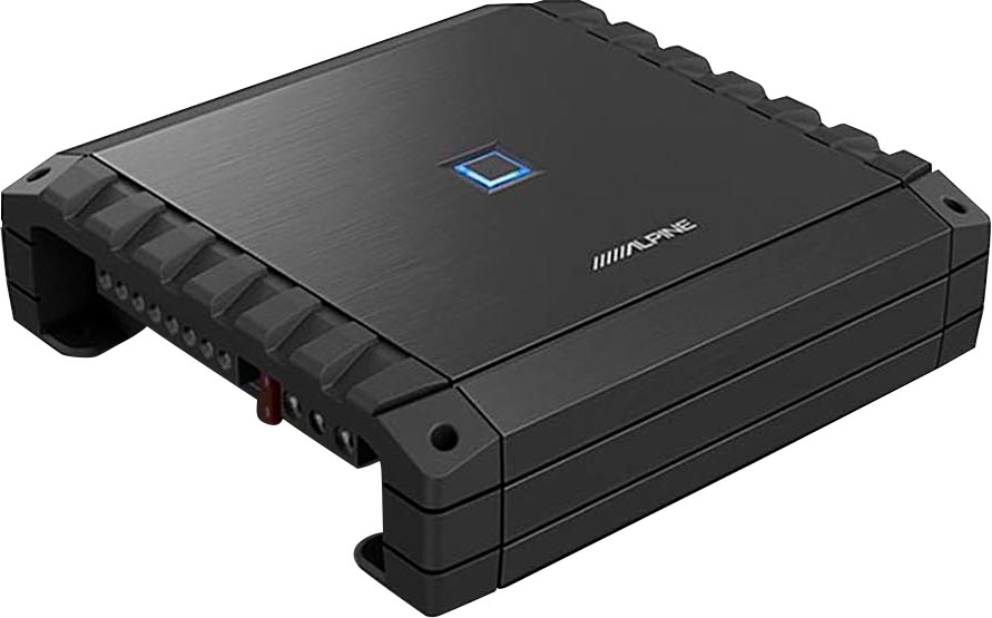 Angle View: Hifonics - ALPHA 800W Class D Bridgeable Multichannel Amplifier with Variable Crossovers - Black