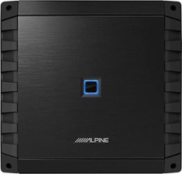 Alpine - S-Series Class D Bridgeable Multichannel Amplifier with Variable Crossovers - Black - Front_Zoom