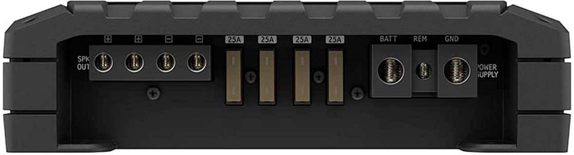 Alt View 11. Alpine - S-Series Class D Mono Amplifier with Variable Crossovers - Black.