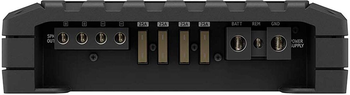 Alt View 11. Alpine - S-Series Class D Mono Amplifier with Variable Crossovers - Black.