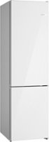 Bosch - 800 Series 12.8 Cu. Ft Bottom-Freezer Counter-Depth Smart Refrigerator with Internal Ice and Water Dispener - White - Front_Zoom