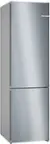 Front. Bosch - 500 Series 12.8 Cu. Ft Bottom-Freezer Counter-Depth Smart Refrigerator - Stainless Steel.