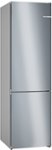 Front. Bosch - 500 Series 12.8 Cu. Ft Bottom-Freezer Counter-Depth Smart Refrigerator - Stainless Steel.