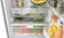 Left. Bosch - 500 Series 12.8 Cu. Ft Bottom-Freezer Counter-Depth Smart Refrigerator - Stainless Steel.