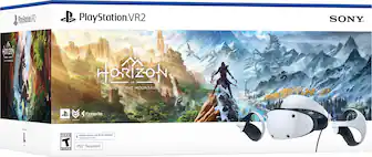 Front. Sony - PlayStation VR2 Horizon Call of the Mountain bundle - White.
