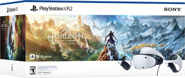 Sony - PlayStation VR2 Horizon Call of the Mountain bundle - White_0