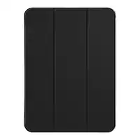 Best Buy essentials™ - Folio Case for iPad 10th Gen 10.9" - Black - Front_Zoom