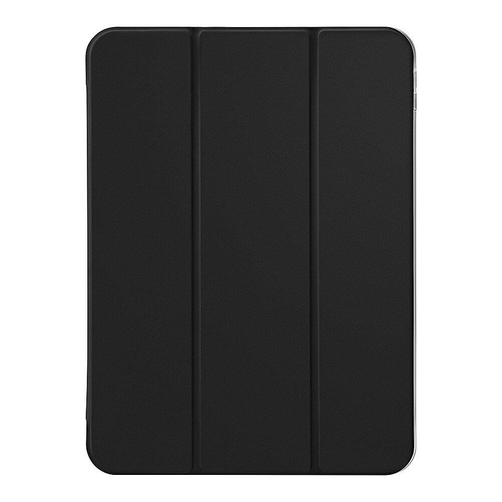 Front. Best Buy essentials™ - Folio Case for iPad 10th Gen 10.9" - Black.
