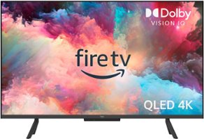 Amazon - 43" Class Omni QLED Series 4K UHD smart Fire TV - Front_Zoom