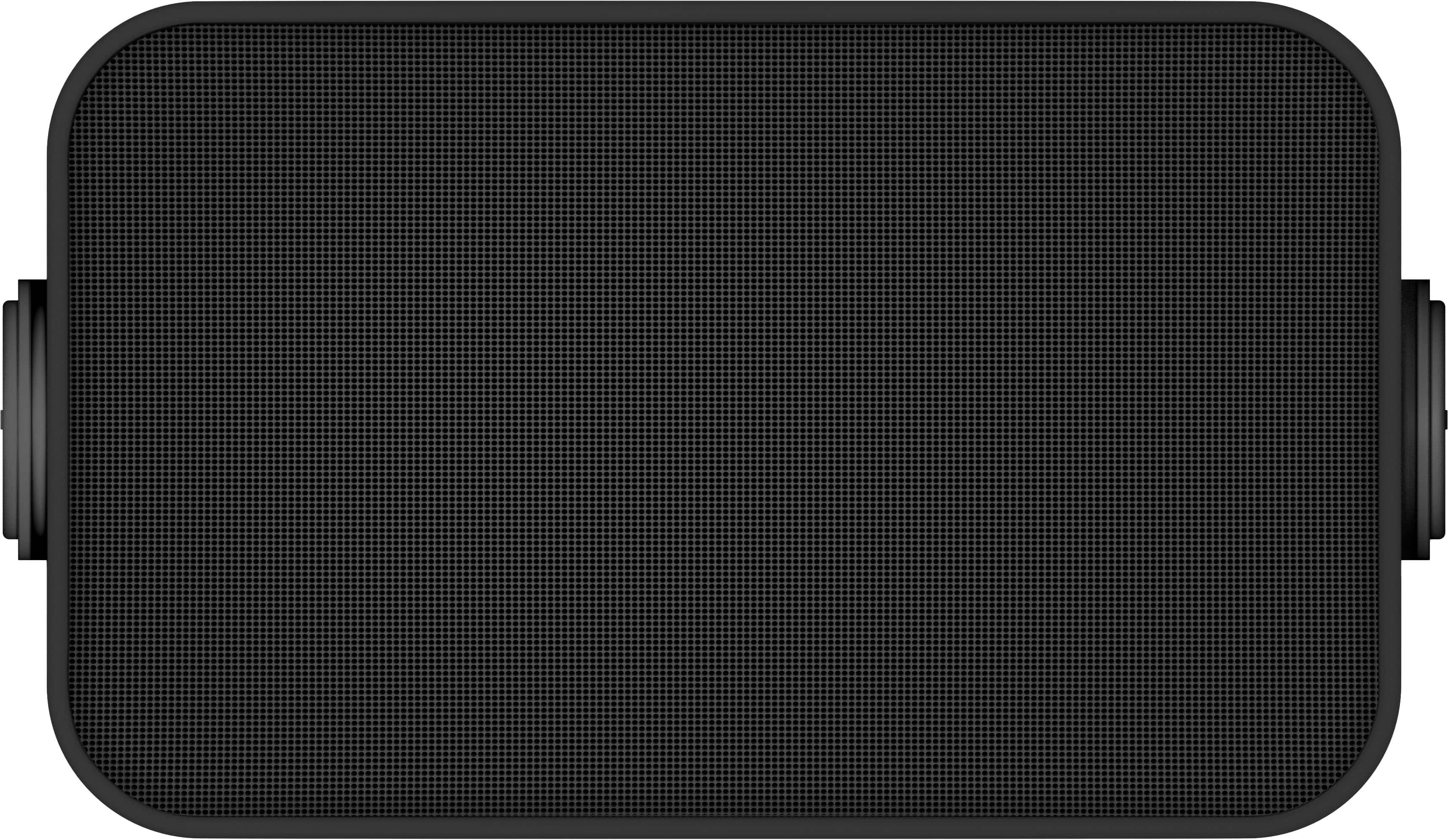 Angle. Sonos - Architectural 6-1/2" Passive 2-Way Outdoor Speakers (Pair) - Black.