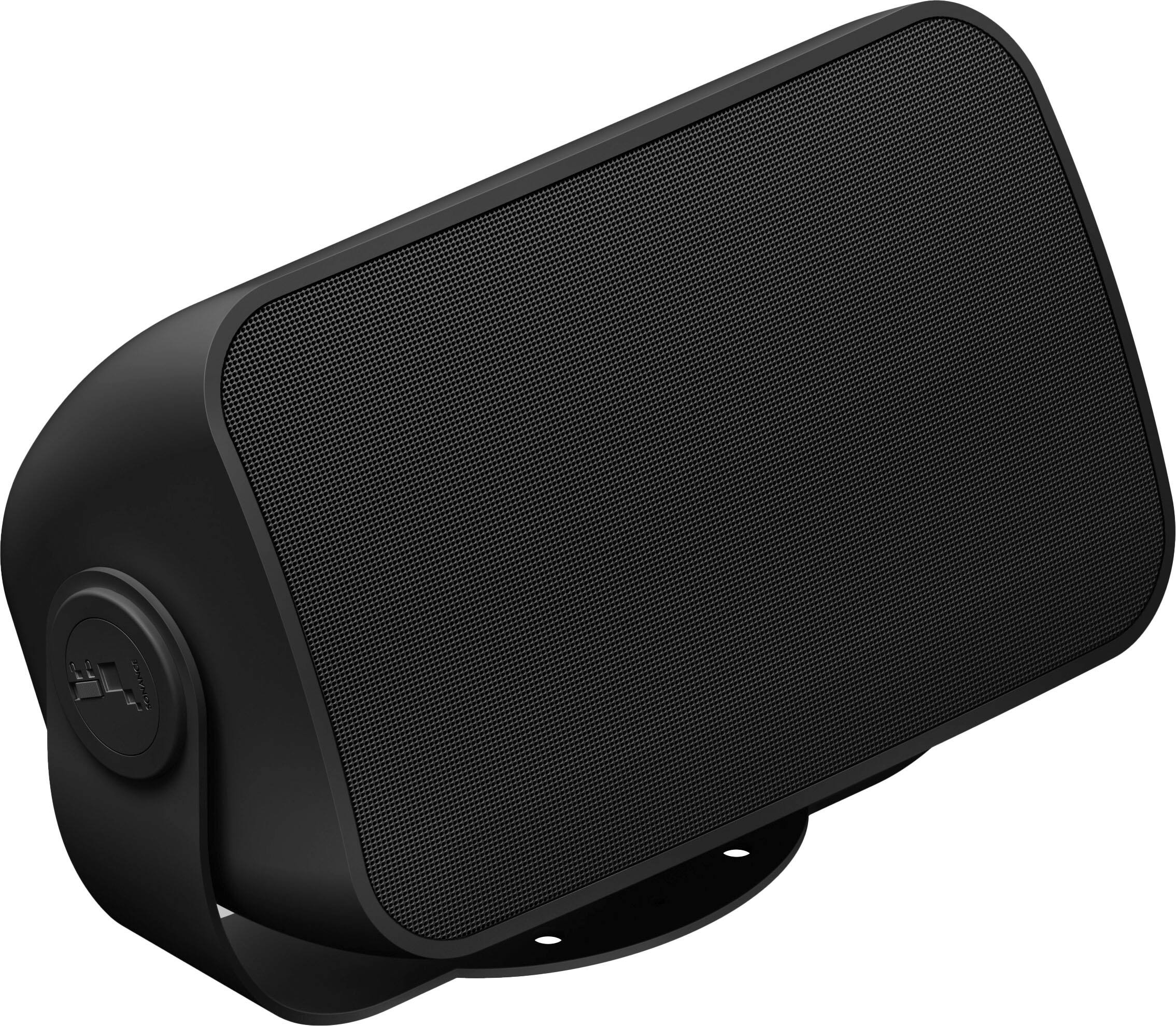 Left. Sonos - Architectural 6-1/2" Passive 2-Way Outdoor Speakers (Pair) - Black.