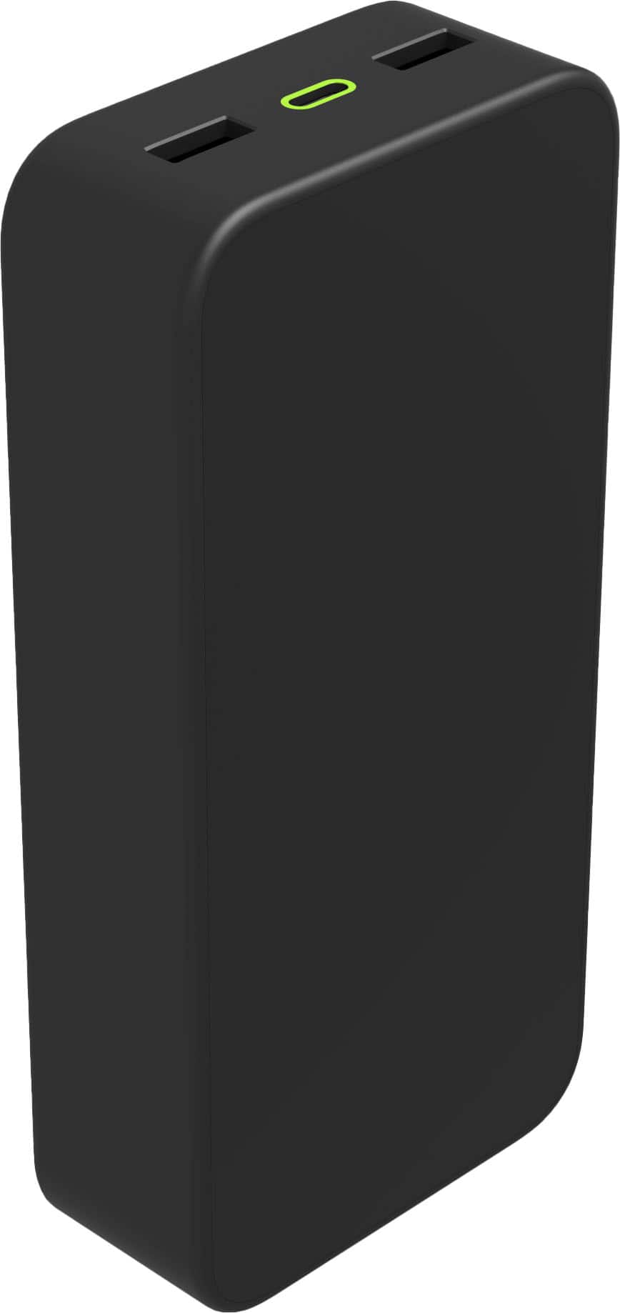 Angle. mophie - Powerstation XL PD (Fast Charge) 20,000 mAh Portable Charger for Most USB-Enabled Devices - Black.