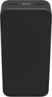 mophie - Powerstation XL PD (Fast Charge) 20,000 mAh Portable Charger for Most USB-Enabled Devices - Black - Front_Zoom