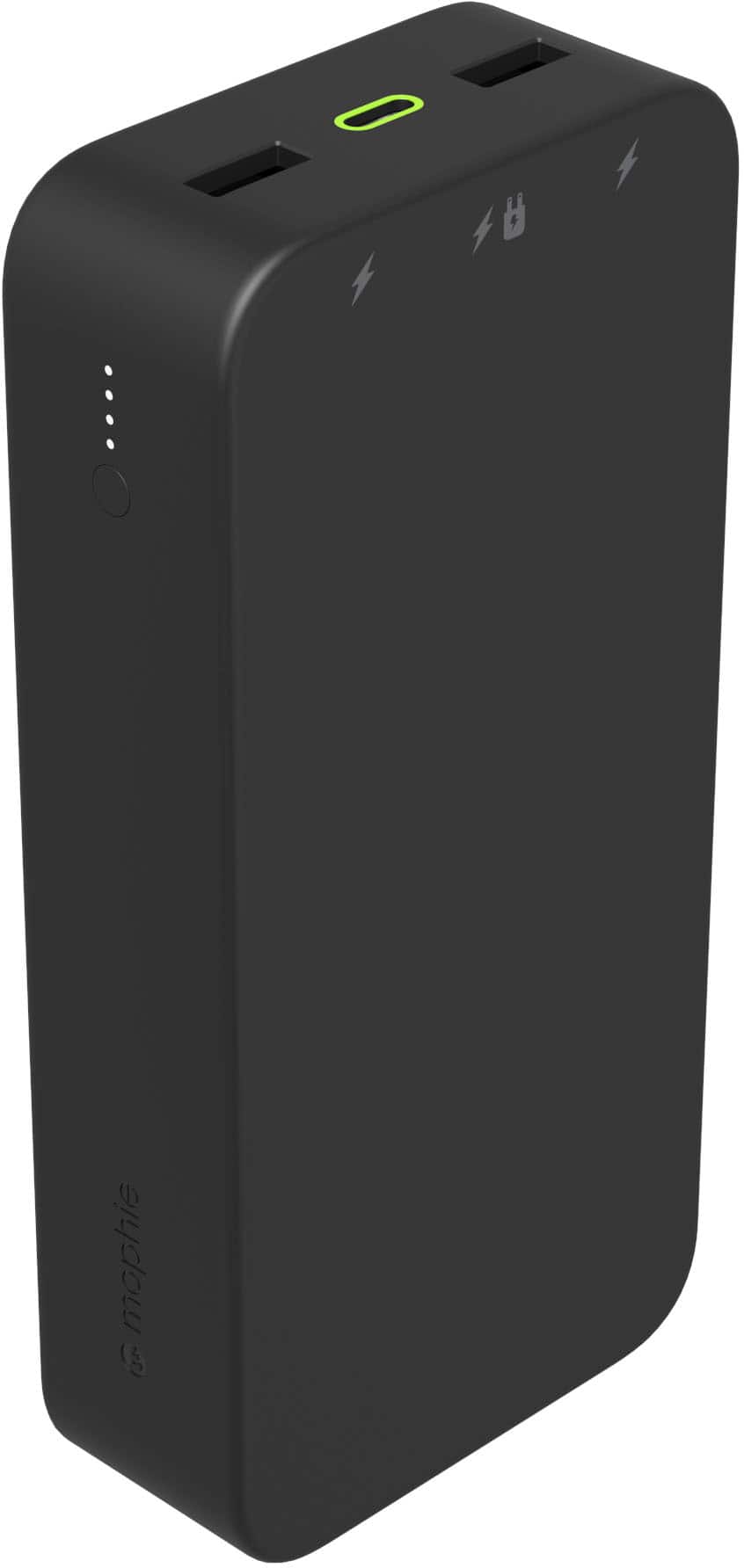Alt View 14. mophie - Powerstation XL PD (Fast Charge) 20,000 mAh Portable Charger for Most USB-Enabled Devices - Black.