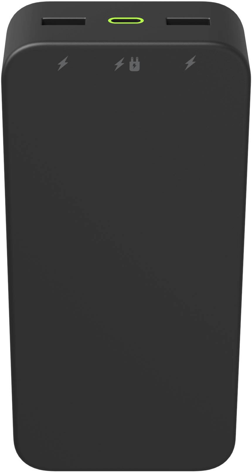 Alt View 15. mophie - Powerstation XL PD (Fast Charge) 20,000 mAh Portable Charger for Most USB-Enabled Devices - Black.