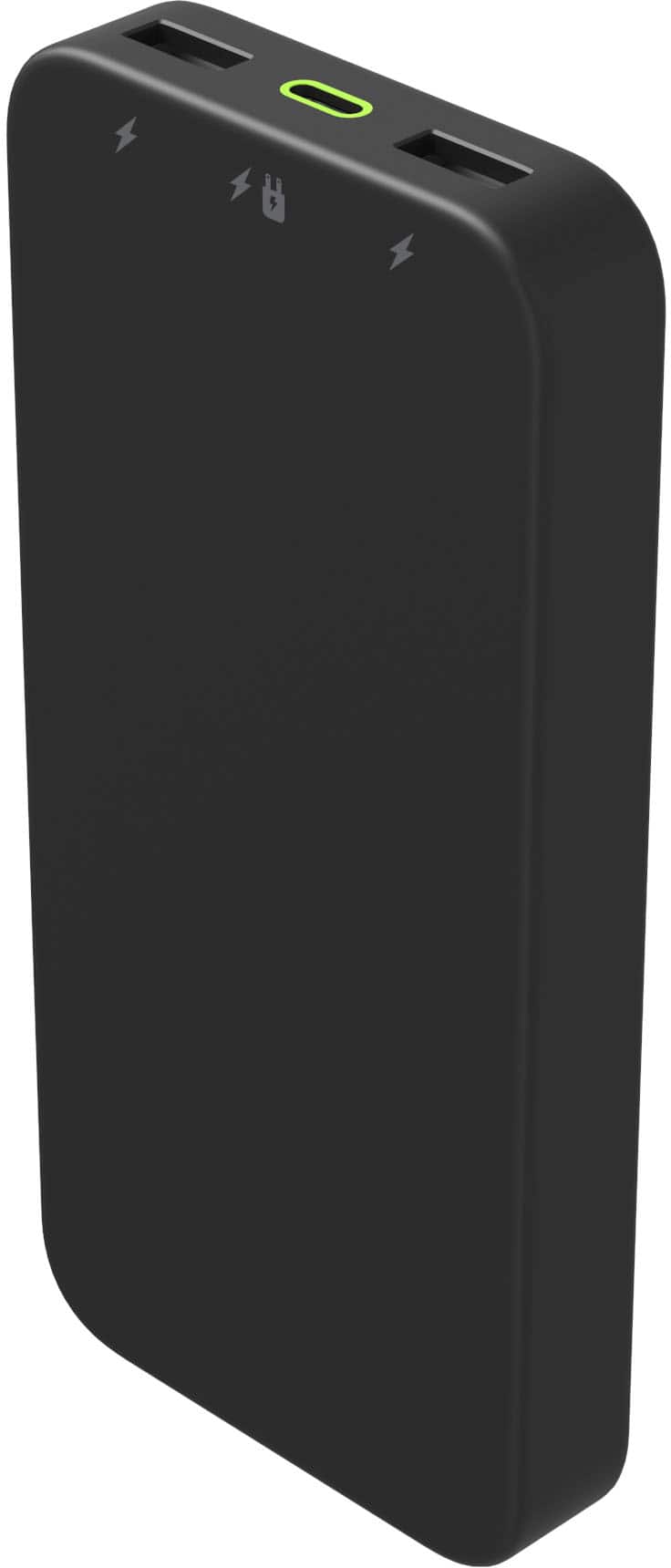 Alt View 16. mophie - Powerstation PD (Fast Charge) 10,000 mAh Portable Charger for Most USB-Enabled Devices - Black.