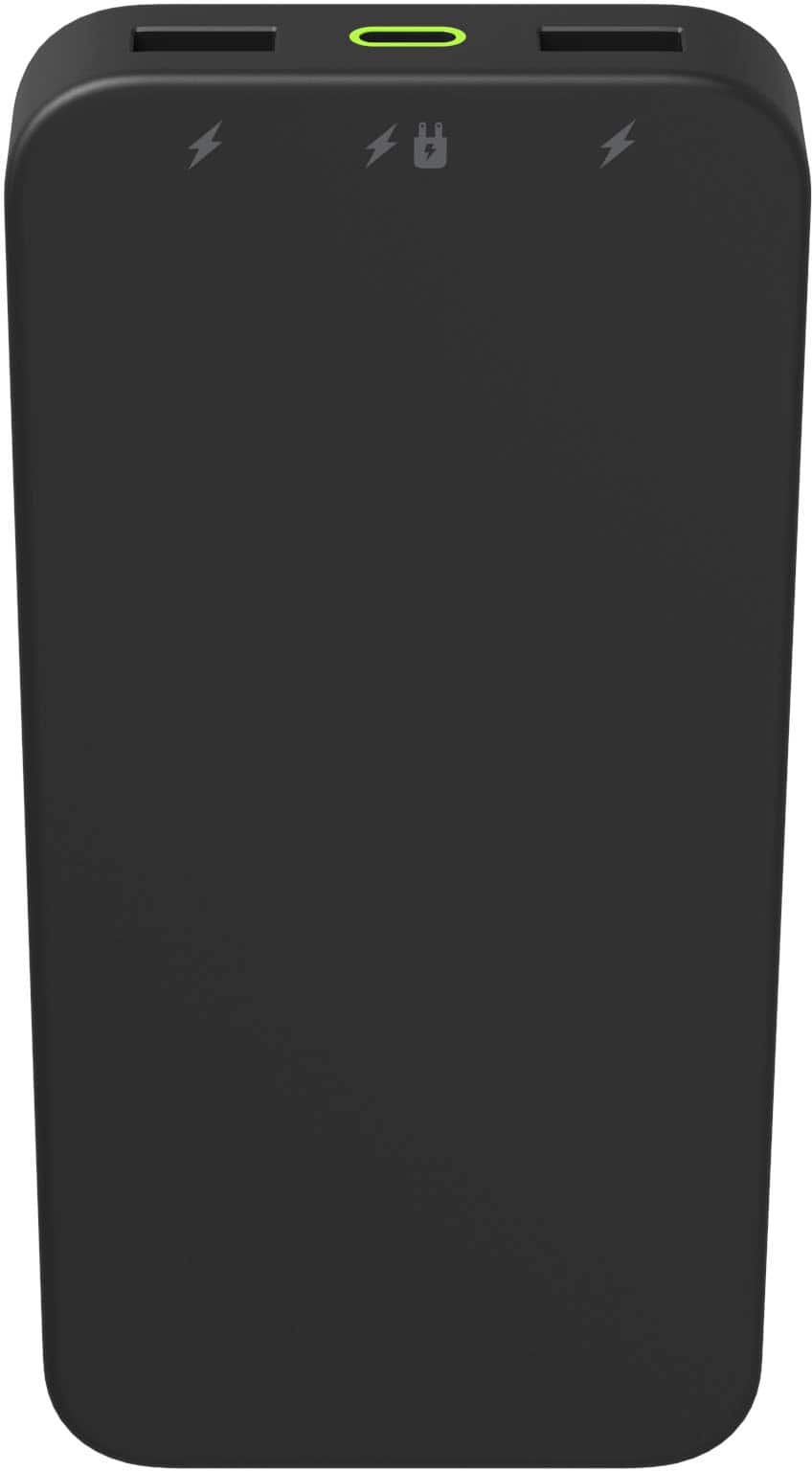 Alt View 17. mophie - Powerstation PD (Fast Charge) 10,000 mAh Portable Charger for Most USB-Enabled Devices - Black.