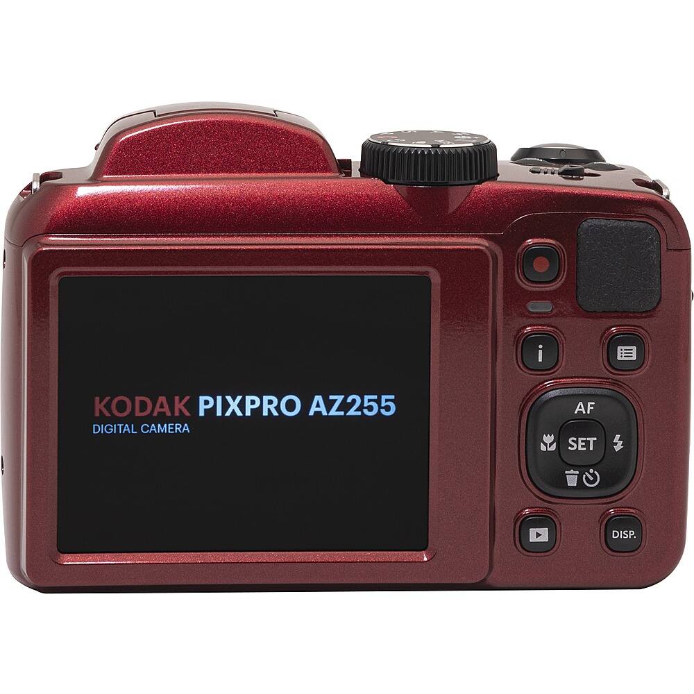 Alt View 11. Kodak - PIXPRO AZ255 16.4 Megapixel Compact Camera - Red.