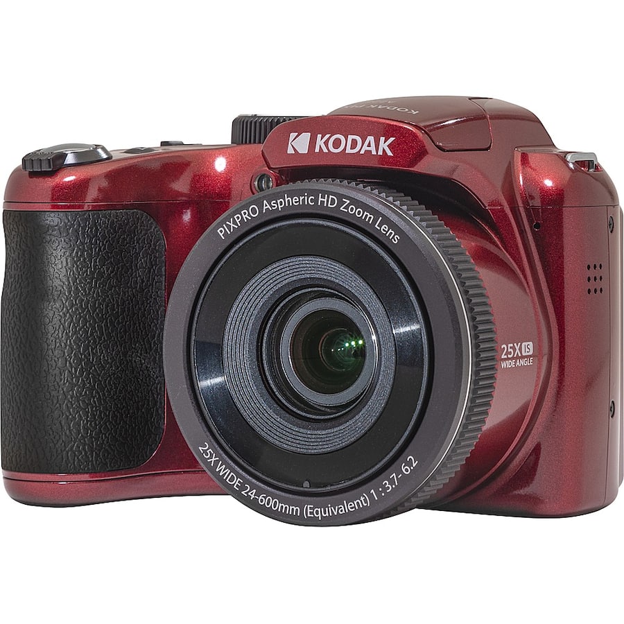 Kodak PIXPRO AZ255 16.4 Megapixel Compact Camera Red AZ255-RD Kodak PIXPRO AZ255 16.4 Megapixel Compact Camera Red AZ255-RD
