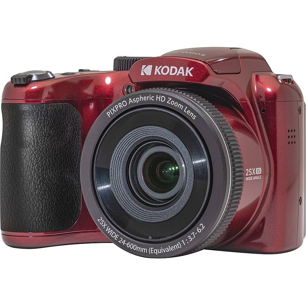Alt View 12. Kodak - PIXPRO AZ255 16.4 Megapixel Compact Camera - Red.