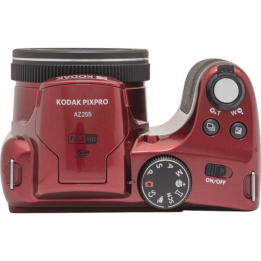 Kodak PIXPRO AZ255 16.4 Megapixel Compact Camera Red AZ255-RD Kodak PIXPRO AZ255 16.4 Megapixel Compact Camera Red AZ255-RD