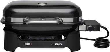 Weber - Lumin Compact Electric Grill - Black - Angle_Zoom